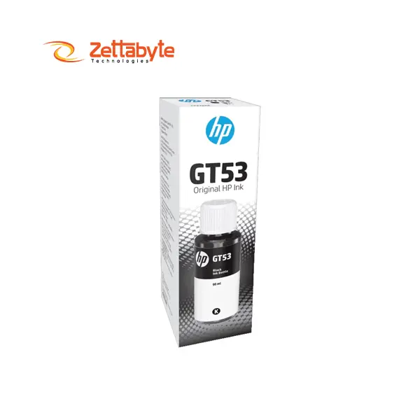 HP GT53 90-ml High Page Yield Black Original Ink Bottle
