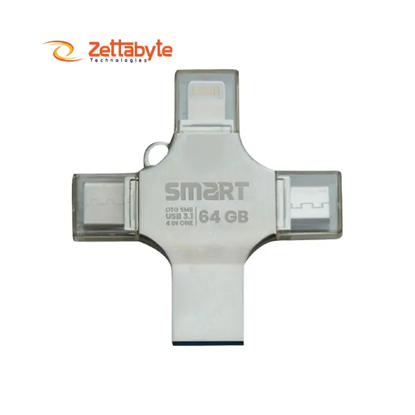 Smart SM8 64GB USB 3.1 Silver Pen Drive