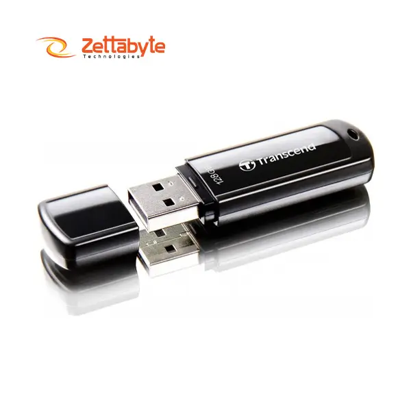Transcend JetFlash 700 128GB USB 3.1 Black Pen Drive