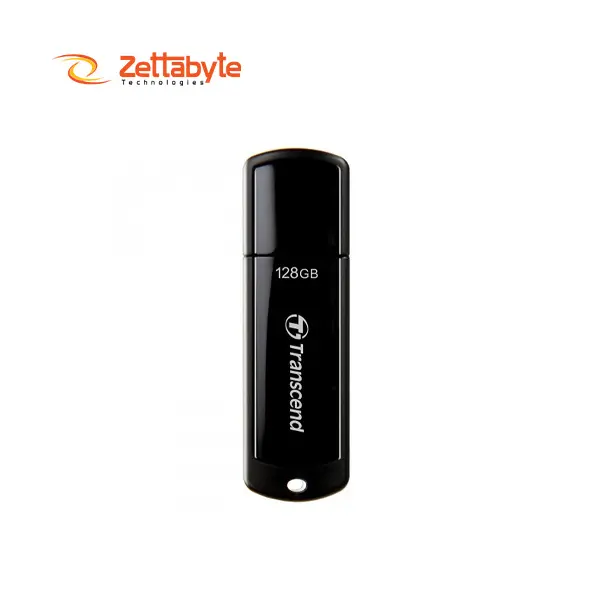 Transcend JetFlash 700 128GB USB 3.1 Black Pen Drive