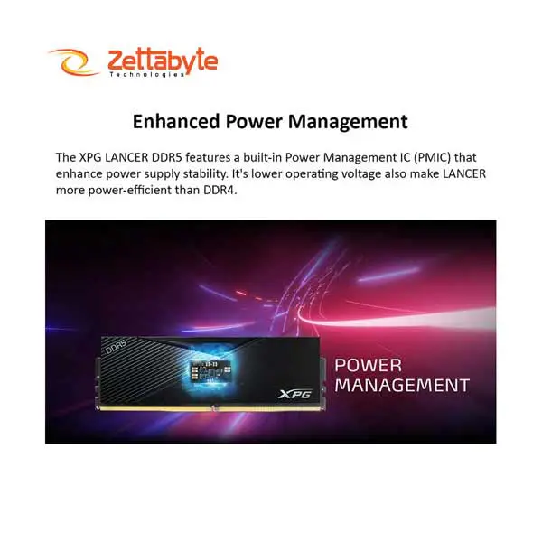 Adata XPG LANCER 16GB DDR5 6000MHz blazing Desktop RAM