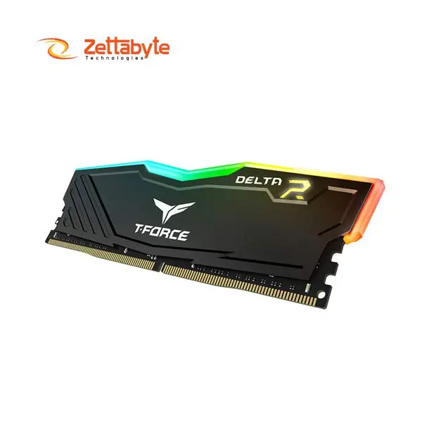 Team T-Force Delta RGB 16GB Black Heatsink Stylish Gaming Desktop RAM