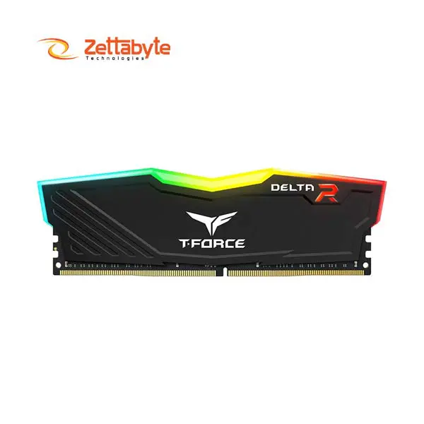 Team T-Force Delta RGB 16GB Black Heatsink Stylish Gaming Desktop RAM