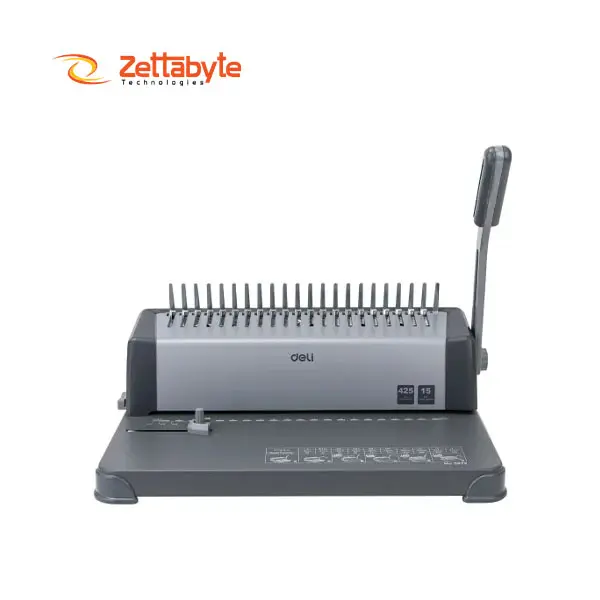Deli E3872 425 Sheets High-Capacity Spiral Machine