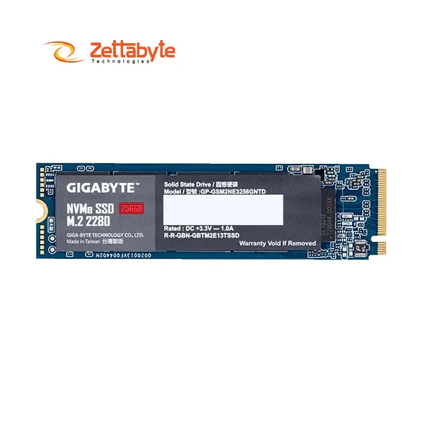 Gigabyte 256GB M.2 PCIe NVMe Gen3 SSD