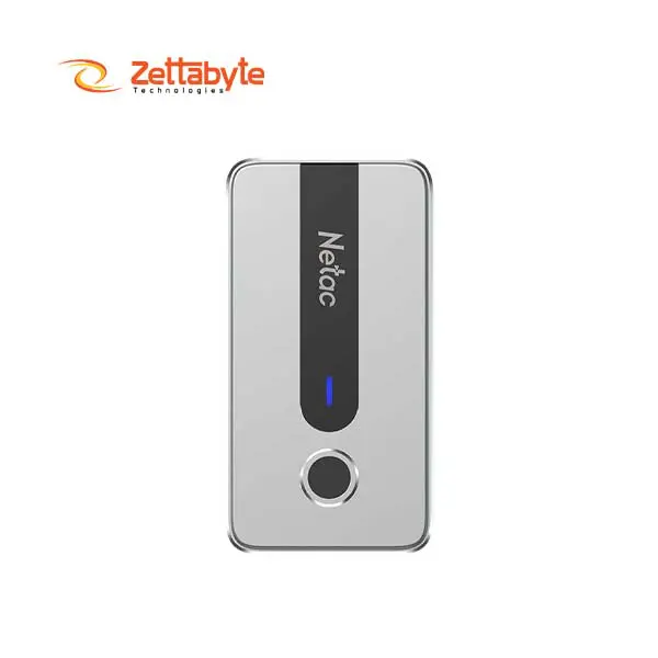 Netac Z11 500GB Silver USB 32 Gen 2 Fast External SSD