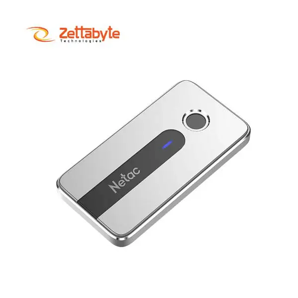 Netac Z11 500GB Silver USB 32 Gen 2 Fast External SSD