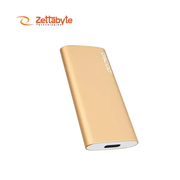 Oscoo MD003 512GB USB 3.0 Type-C Gold Portable External SSD