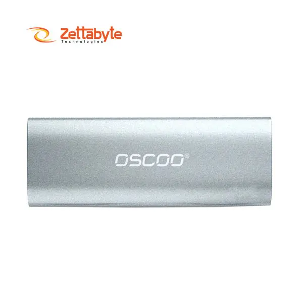 Oscoo MD005M 256GB USB 3.0 Type-C Silver Portable External SSD