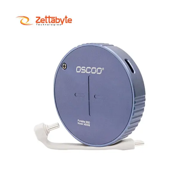 Oscoo MD008 512GB USB 3.1 Type-C Grey Magnetic Portable SSD