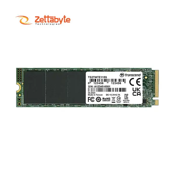 Transcend 115S 500GB High-Speed NVMe SSD