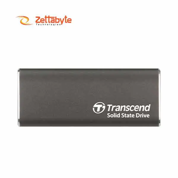 Transcend ESD265C 1TB USB 3.1 Gen 2 Type-C Iron Gray Portable External SSD