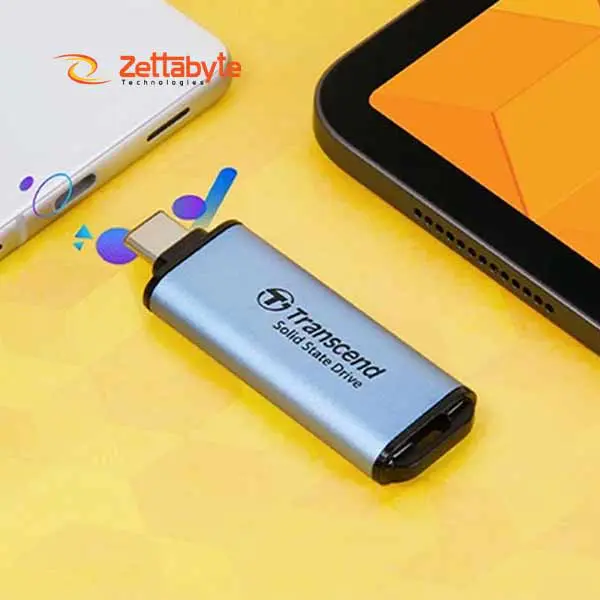 Transcend ESD300C 512GB USB Type-C High-Speed Portable SSD