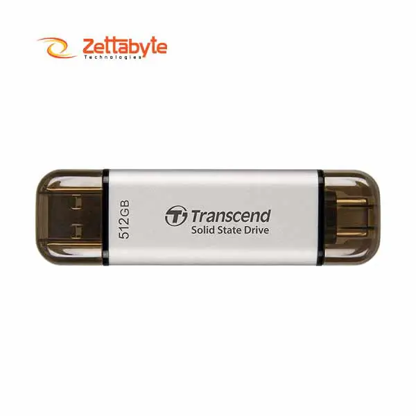 Transcend ESD310S 512GB Dual Connector Portable SSD