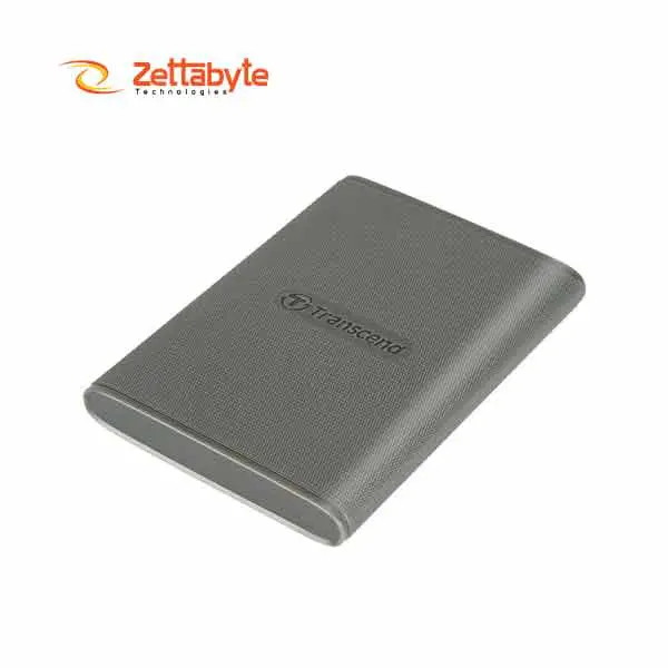 Transcend ESD360C 1TB USB 3.2 Gen 2 Type-C to USB Type-A Gray Portable External SSD