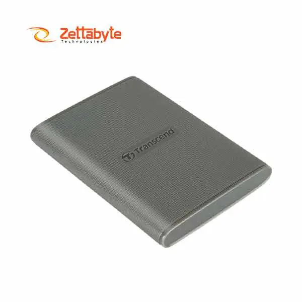 Transcend ESD360C 1TB USB 3.2 Gen 2 Type-C to USB Type-A Gray Portable External SSD