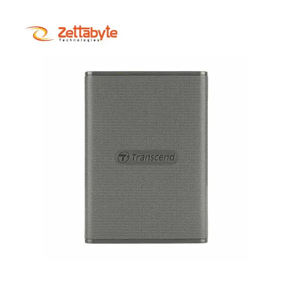 Transcend ESD360C 2TB USB 3.2 Gen 2 Type-C to USB Type-A Gray Portable External SSD