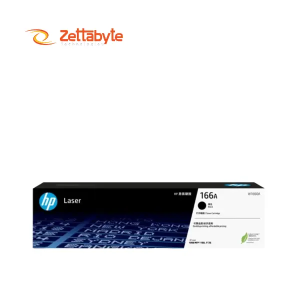 HP 166A Black Reliable Crisp-Text W1660A Toner