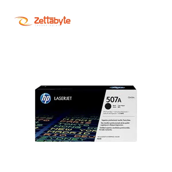 HP 507A Black Reliable High-Yield CE400A LaserJet Toner