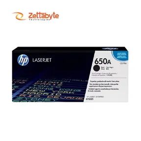 HP 650A Black Genuine High-Yield Laser Toner