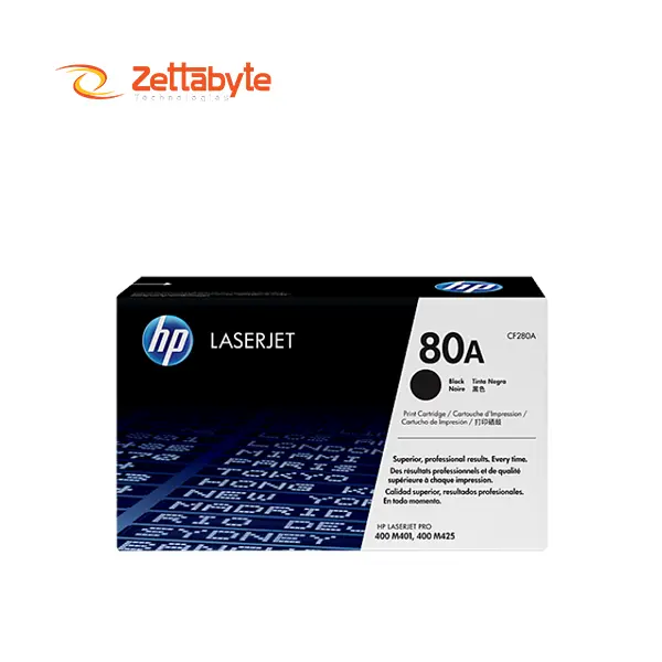 HP 80A Black Reliable High-Yield CF280A Toner