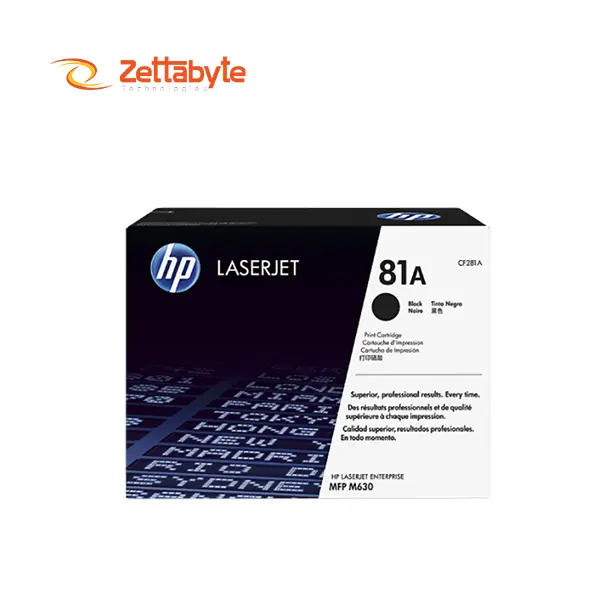 HP 81A Black Reliable High-Yield CF281A Toner