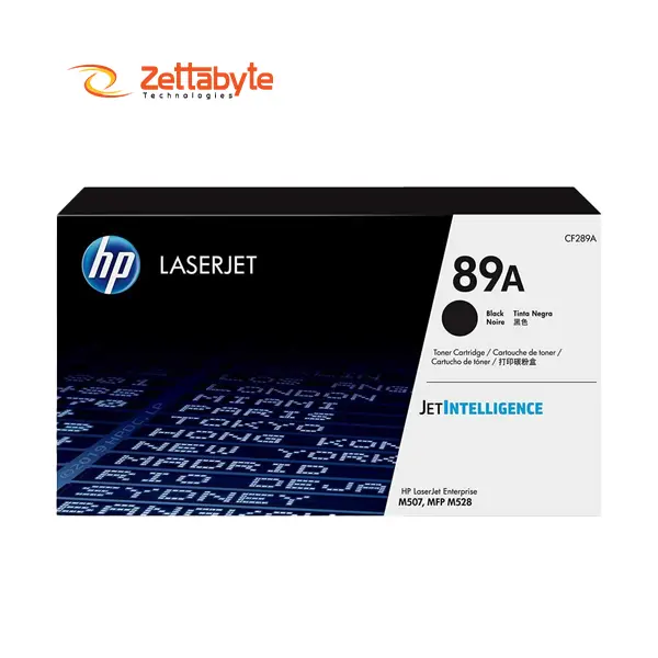 HP 89A Black Reliable Print Performance CF289A Toner